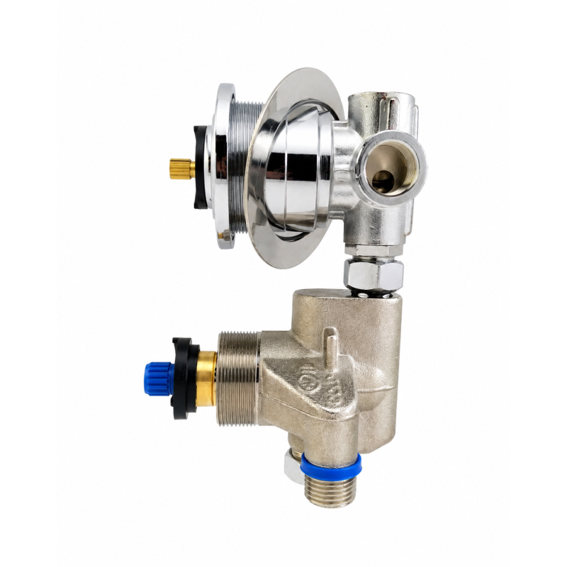 Ensemble Mitigeur Thermostatique et Déviateur 2 Voies Pluriel LEDA - L31PL142 - NEUF