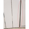Radiateur Électrique à Inertie Fluide 2000W H583xL970mm CONCORDE Noveo Horizontal Blanc - C207117 - NEUF Déclassé