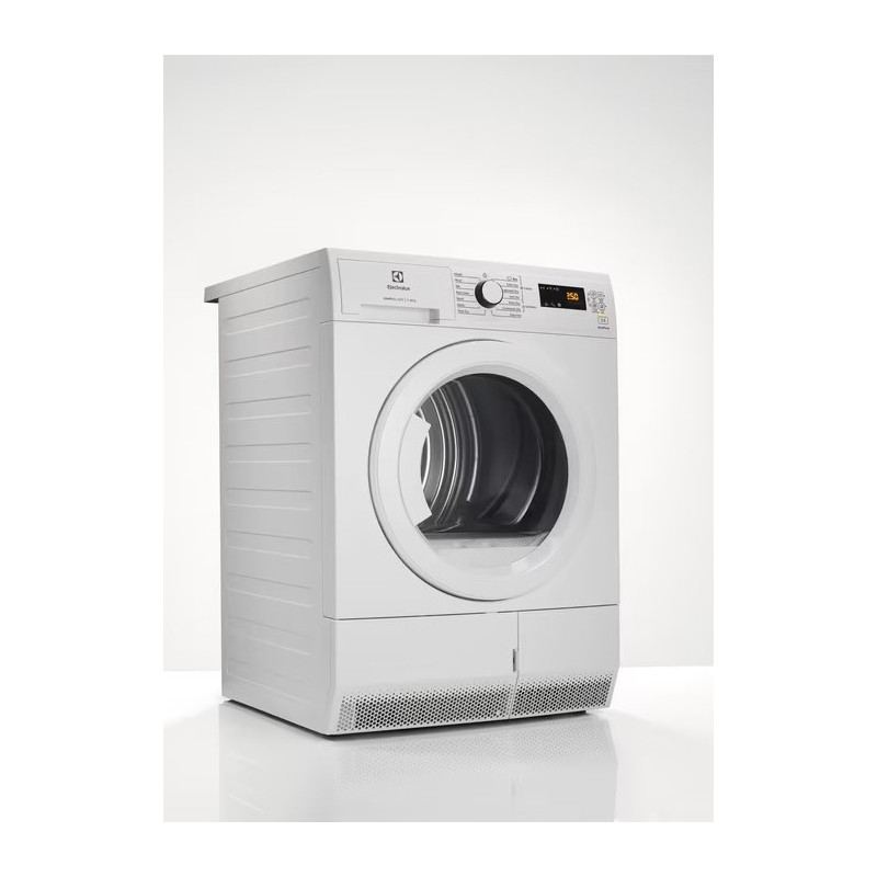 Sèche-Linge Pompe à Chaleur 8kg ELECTROLUX à Condensation Blanc - EDHF5841EC - NEUF Déclassé