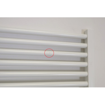 Sèche-Serviettes Électrique 1200W ALTERNA Primeo 2 H1868xL600mm Vertical Mural Blanc