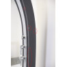 Douche Solaire d'Extérieur Hybride 40L FORMIDRA Dada Curve Anthracite/Aluminium