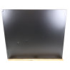 Armoire Basse à Rideaux de Bureau MTI 2 Tablettes Corps et Rideaux Noir 120x105x43cm - AMR1210-NR