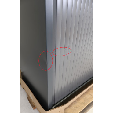 Armoire Basse à Rideaux de Bureau MTI 2 Tablettes Corps