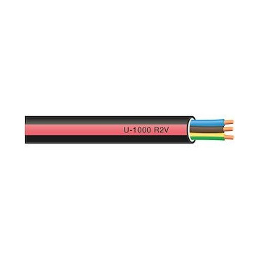 Touret de 500m de Câble Électrique Rigide BALDASSARI CAVI Repero Cuivre R2V U-1000 5G1.5mm² - T500BCR - NEUF Déclassé