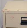 Caisson de Bureau Mobile MTI 2 Tiroirs 52x41x40cm
