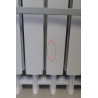 Radiateur Électrique à Inertie fluide 1500W H575xL732mm ATLANTIC Accessio Digital 2