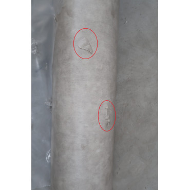 Rouleau 58.5m² de Sol Vinyle DECORAMA Logisol Papilio Largeur 3m Longueur 19.5m Gris