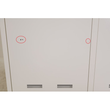 Armoire de Sécurité à Filtration H2135xL1110xP545mm TRIONYX 2 Portes + Filtre à Charbon Actif  - AFP5-2X/CORG51