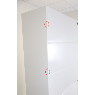 Armoire de Sécurité à Filtration H2135xL1110xP545mm TRIONYX 2 Portes + Filtre à Charbon Actif  - AFP5-2X/CORG51