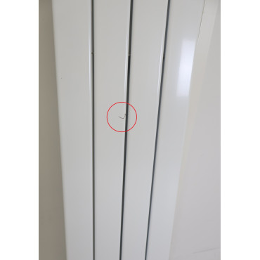 Radiateur Chauffage central 924W H2000xL290mm ACOVA Fassane Prem's Vertical Blanc - SHXD-200-029