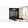Four Encastrable 71L BOSCH Série 4 Nettoyage EcoClean 60x60cm Noir - HBA553BA3F - NEUF