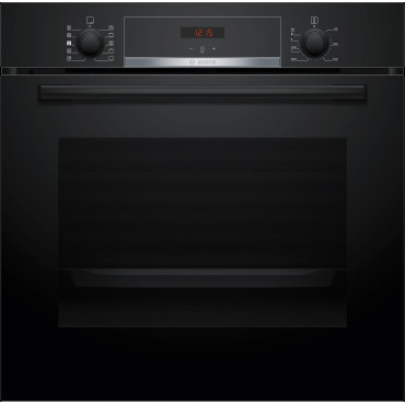 Four Encastrable 71L BOSCH Série 4 Nettoyage EcoClean 60x60cm Noir - HBA553BA3F - NEUF Déclassé