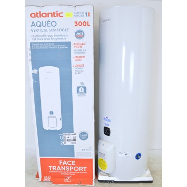Chauffe-Eau Électrique ATLANTIC 300L Aquéo Connecté ACI Hybride Installation Verticale Stable