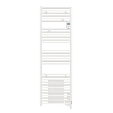 Sèche-Serviettes Électrique 1750W ATLANTIC Doris Digital avec Soufflerie Blanc - 851245