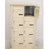 Bloc 2x4 Boîtes aux Lettres LEABOX Collectives Extérieur Mural Beige
