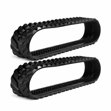 Paire de Chenilles Caoutchouc Renforcé E350x52.5x88K pour Engin Mini-Pelle - 35052588K