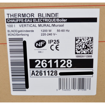 Chauffe-Eau Électrique 100L THERMOR 
 261128