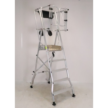 Plate-Forme Roulante GEEKO Geekomax5 5 Marches Hauteur de Travail 3.20m