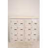 Bloc de 16 Boîtes aux Lettres LEABOX Collective Extérieur Beige Sans Pieds - 4x4 - NEUF