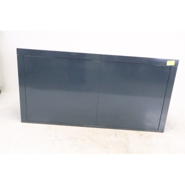 Bloc de 8 Boîtes aux Lettres LEABOX Collectives Extérieur Sans Pieds Gris Anthracite