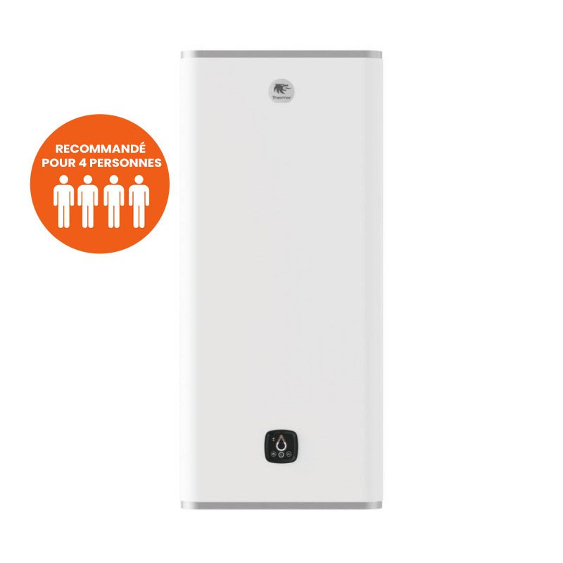 Chauffe-Eau Plat Electrique 100L THERMOR Malicio 3 Connecté