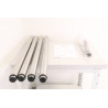 Table Plonge INOX E INOX 1 Bac Cuve 40x40x25cm 1600x700