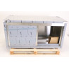 Meuble Bas Inox GOLDINOX 2 Portes Coulissantes sur Roulettes 1400x600x850mm - AR146 - NEUF