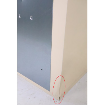 Bloc de 8 Boîtes aux Lettres Mural Beige  pas cher