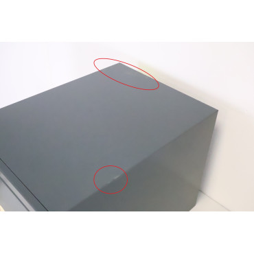 Boîte aux Lettres RENZ Préface 1 Porte Gris Anthracite - 231114