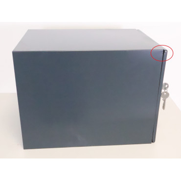 Boîte aux Lettres RENZ Préface 1 Porte Gris Anthracite - 231114