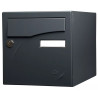 Boîte aux Lettres RENZ Préface 1 Porte Gris Anthracite - 231114