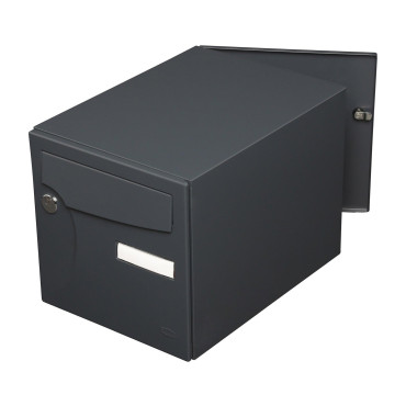 Boîte aux Lettres Extérieur RENZ 2 Portes Gris Anthracite - 231024