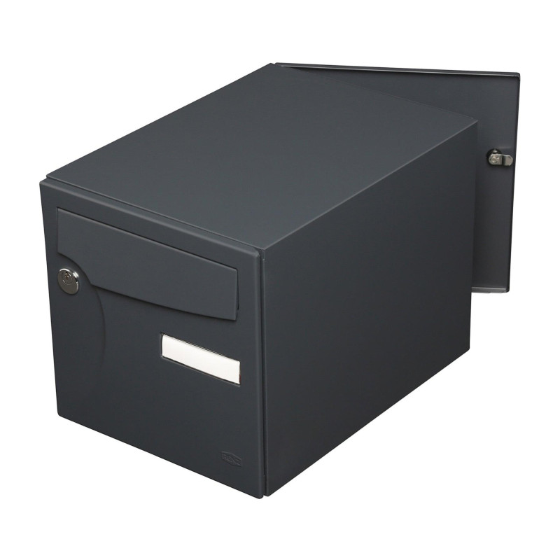 Boîte aux Lettres Extérieur RENZ 2 Portes Gris Anthracite - 231024