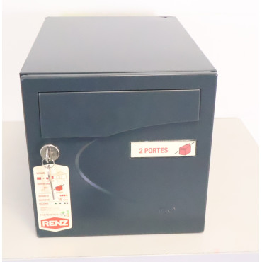 RENZ - Boîte aux Lettres Extérieur 2 Portes Gris Anthracite - 231024