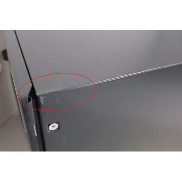 RENZ - Boîte aux Lettres Extérieur 2 Portes Gris Anthracite - 231024