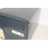 RENZ - Boîte aux Lettres Extérieur 2 Portes Gris Anthracite - 231024
