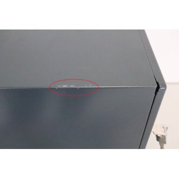 RENZ - Boîte aux Lettres Extérieur 2 Portes Gris Anthracite - 231024