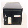 Boîte aux Lettres Extérieur RENZ 2 Portes Noire- 231127