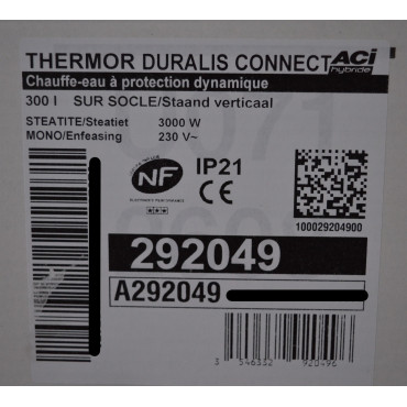 Chauffe-Eau Électrique 300L THERMOR Duralis Connecté 292049