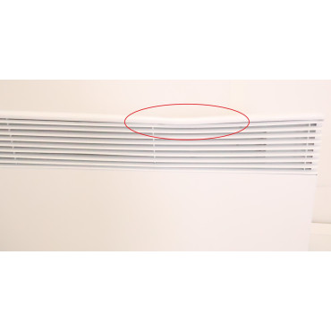 Radiateur Électrique Bi-Jonction 2000W H440xL900mm INTUIS Spécial Habitat Collectif