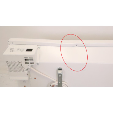 Radiateur Électrique Bi-Jonction 2000W H440xL900mm INTUIS Spécial Habitat