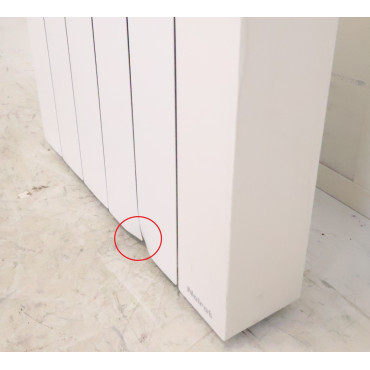 Radiateur Électrique à Inertie Fluide 1000W H583xL490mm NOIROT