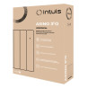 Radiateur Électrique à Inertie Fluide 500W H583xL410mm INTUIS Axino 3EO Horizontal Blanc - M240111
