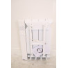 Radiateur Électrique à Inertie Fluide 500W H583xL410mm INTUIS Axino 3EO Horizontal
