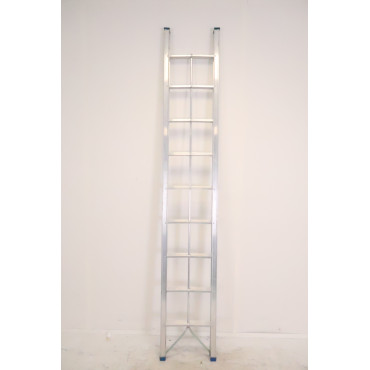 Échelle Pliable 9 Marches LARBALETIER Plistar 2500 Hauteur 2.50m Charge 150kg - 044214 -NEUVE