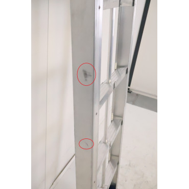 Échelle Pliable 9 Marches LARBALETIER Plistar 2500 Hauteur 2.50m