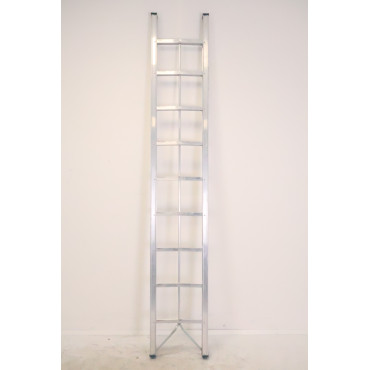 Échelle Pliable 9 Marches LARBALETIER Plistar 2500 Hauteur 2.50m Charge 150kg