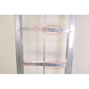 Échelle Pliable 9 Marches LARBALETIER Plistar 2500 Hauteur