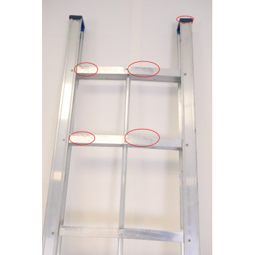 Échelle Pliable 9 Marches LARBALETIER Plistar 2500