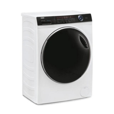 Lave-Linge Hublot 15kg HAIER SuperDrum Série 7 1400tr/min Blanc et Noir - HW150-BP14986EFR - NEUF